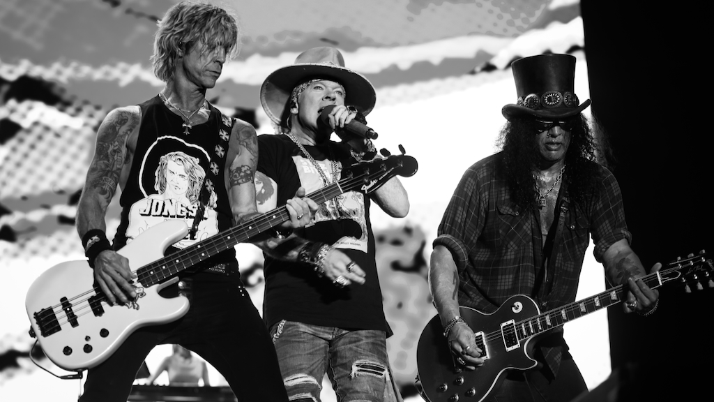 Guns N Roses live 2021